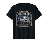Hanté Gettysburg 1863 Champ de Bataille fantôme de la Guerre Civile T-Shirt