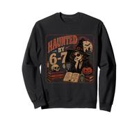 Hanté par 6-7 Funny Teacher 67 Halloween Squelette Sorcière Sweatshirt