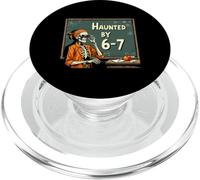 Hanté par 6-7 Squelette Math Teacher Halloween Funny School PopSockets PopGrip pour MagSafe