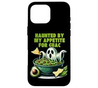Hanté par Mon appétit pour Le Guac, Un Amateur de Cuisine Mexicaine drôle Coque pour iPhone 16 Pro Max