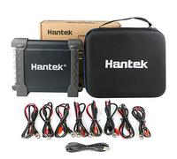 Hantek 1008B Oscilloscope numérique de diagnostic 8 canaux/DAQ/générateur programmable 2,4 MSa/s USB 2.0 Bande passante 100 K Oscilloscope de diagnostic automobile Peut imprimer, stocker des données,