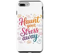 Hantez Votre Stress Loin d'halloween Effrayant Et Drôle Coque pour iPhone 7 Plus/8 Plus