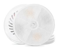 Hantoc 5 Packs Fontaine à Fleur Filtres pour Chat, Filtres de Rechange pour Fontaine pour Chat de 1.8L Fontaines à Fleurs 2.0 & 3.0 Fontaines à Boire avec la résine et Charbon Actif