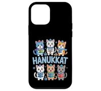 Hanukkah Cat Menorah Chats Mignons Judaïsme Coque pour iPhone 12 Mini
