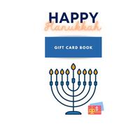 Hanukkah Gift Card Book Booklet Holder: Surprise Your Loved One with What They Really Want