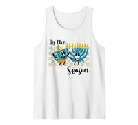 Hanukkah Pyjama rétro Tis The Season Chanukah Débardeur