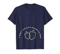 Hanukkah T-Shirt de Grossesse : Un Grand Miracle se Passe Ici T-Shirt