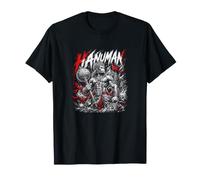Hanuman Angry Face Guerrier Masse Hindou Power T-Shirt