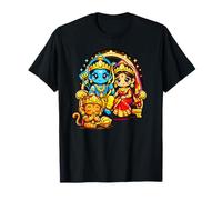 Hanumanji Hanuman Hindou Singe God Lover Devotee T-Shirt