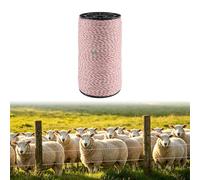 Hanured 1000 M Fil de Clôture Électrique, 6 Brins Corde de Clôture Électrique,Corde Conductrice en Acier Inoxydable,pour Clôture du Bétail,Résistant à Rouille, pour Chevaux, Vaches, Moutons Et Chiens