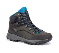 Hanwag - Chaussures de trekking GORE-TEX - Banks Lady GTX Asphalt/Ocean pour Femme en Cuir - Taille 39,5 - Gris Gris 39,5