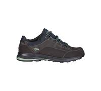 Hanwag - Chaussures de randonnée en GORE-TEX - Banks Low Bunion Lady GTX Asphalt/Mint en Cuir - Taille 37,5 - Gris Gris 37,5