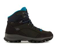 Hanwag - Chaussures de trekking GORE-TEX - Banks Lady GTX Asphalt/Ocean pour Femme en Cuir - Taille 39,5 - Gris Gris 39,5