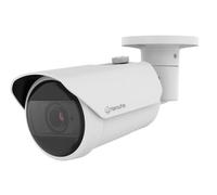 Hanwha Camera Q-Series Caméra de sécurité bullet réseau extérieure 2MP AI IR avec objectif motorisé 3.2-10.2mm, détection de personne/véhicule, PoE, IP66