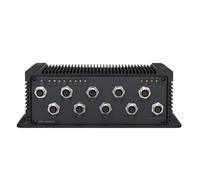 HANWHA SPN-10080PM commutateur réseau Aucun Connexion Ethernet, supportant l'alimentation Via ce Port (PoE) Noir