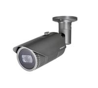 Hanwha Techwin Hanwha 2MP IR Bullet Camera - Caméra de sécurité IP - filaire - 120 dB - plafond - gris - étage
