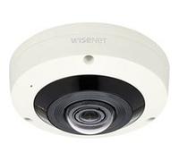 Hanwha Vision WiseNet X XNF-8010RVM - Caméra de surveillance réseau - dôme - extérieur - à l'épreuve du vandalisme - couleur (Jour et nuit) - 6 MP - 2048 x 2048 - Focale fixe - audio - composite - LAN