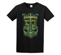 HANXI As I Lay Dying Poster Unisex 100% Cotton Short-Sleeve T-Shirts Black M