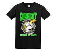 HANXI Awesome Electrician Gift Electrical Engineer Lineman Print Unisex 100% Cotton Short-Sleeve T-Shirts Black L
