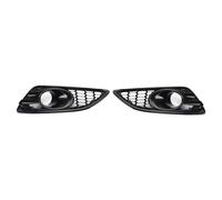 HANXIAO Feux Anti-Brouillard Auto pour F&ord pour Fiesta 2013-2017 1 Paire Calandre Noir Brillant Couvercle De Phare Antibrouillard Avant C1BB15A298AA C1BB15A299AA Phares antibrouillar