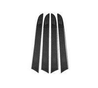 HANXIAO Moulures Intérieures Voiture Bande Recouvrement Panneau Porte Fenêtre Intérieure en Fibre De Carbone pour A-UDI Q5 2009 2010 2011 2012 2013 2014 2015 2016