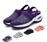 HANYILI Sabots orthopédiques pour Femmes avec support à Coussin d'air pour réduire la Pression du Dos et des Genoux, Chaussures orthopédiques à Coussin d'air (Violet,EU-39)