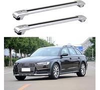 HanYT Porte-Bagages Voiture, pour Audi A6 Allroad (4GH, 4GJ) 2012-2018, Barres aérodynamiques, Galerie Toit, Barres Toit.