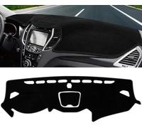 HanYT Tapis Protection Solaire Tableau Bord Voiture pour Hyundai Santa Fe 3 DM 2013 2014 2015 2016 2017, Anti-poussière, évite la Lumière, Protégez Votre Tableau de Bord.