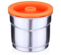 Hanzete Capsules de café rechargeables en acier inoxydable compatibles avec la machine à café illy