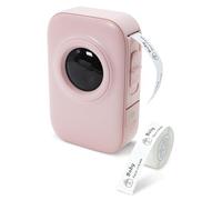 Hanzete D30 PRO Étiqueteuse de poche pour smartphone Impression thermique sans fil 203 DPI Support 15 mm de largeur Étiquette adhésive DIY Date Journal étude Autocollant Compatible avec Android iOS