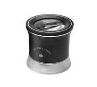 Hanzete Loupe LED 30x avec 6 lumières UV blanches et 3 lampes UV rechargeables, échelle interchangeable pour PCB, bijoux, pièces de monnaie, timbre, peinture textile antique, avec fermeture éclair