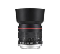 Hanzete Objectif 85 mm F1.8 Mise au point manuelle avec monture EF 7 groupes 10 éléments Compatible avec EOS Rebel T8i T7i T6 T3i T2i 4000D 2000D 1300D 850D 800D 600D 550D 90D 80D 77D