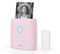Hanzete Q2 Mini imprimante de poche portable thermique instantanée impression photo 300 dpi BT sans fil APP support reçus mémo autocollant sans encre listes scrapbooking bricolage journal photos