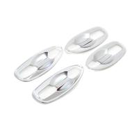 HANZOU Autocollant de garniture de tasse de bol de poignée de porte latérale, adapté for Renault Kadjar, couverture d'accessoires extérieurs de voiture chromée 2016-2023 Autocollants pour garniture de