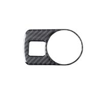 HANZOU Garniture couverture d'autocollant cadre bouton commutation phare voiture, Convient for TT, 8N 8J MK123 TTRS 2008-2014 Autocollant de garniture de compteur de vitesse(AI RHD)