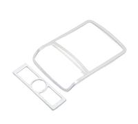HANZOU Garniture de lampe de lecture for toit avant et arrière de voiture, compatible avec Volkswagen, VW et Tiguan, accessoires intérieurs for couvercle de lampe 2010-2015 Garniture de plafonnier int