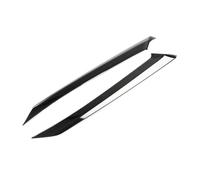HANZOU Garniture de phare avant en acier, Convient for Toyota Camry SE XSE TRD 2018-2021, accessoires voiture Kit de garniture de calandre de phare(Stainless Black)