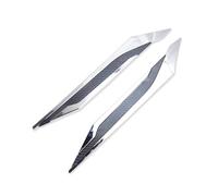 HANZOU Garniture de sourcil phare avant, Convient for Toyota RAV4 2019-2024, garnitures paupières en carbone, accessoires voiture Kit de garniture de calandre de phare