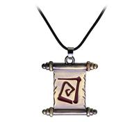 Hao Wu Xuan Bijoux de Mode Dota 2 Ville Portail Transfert défilement Collier Colar Vintage Dota 2 Talisman d’évasion Pudge Pendentif Rouleau Magique