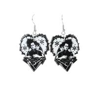 Hao Wu Xuan Boucle d’Oreille Acrylique pour Femmes Film crâne fantôme Punk saignement Squelette résine breloque Boucles d’Oreilles Bijoux Tous Les reliques