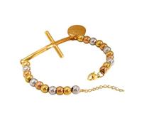 Hao Wu Xuan Bracelets en Perles pour Femmes, Bijoux de Religion en Acier Inoxydable