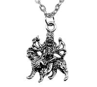 Hao Wu Xuan Cadeau de chaîne à Corde Ancien Argent Couleur 19x28mm Pendentif de Dieu Indien pour Femmes Cadeau