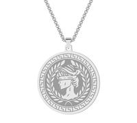 Hao Wu Xuan Chaîne de Corde Athéna est la déesse de la Sagesse et de la synthèse Artistique Collier pour Les Femmes Légende Grecque Antique Bijoux Cadeau Collier de fête