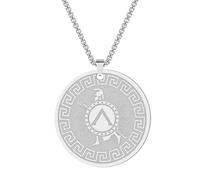 Hao Wu Xuan Chaîne de Corde Héros Grec Hommes Achille Collier Force et invincibilité Talisman légende Grecque Synthèse de Bijoux Cadeau Collier