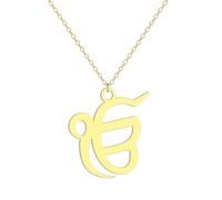 Hao Wu Xuan Collier avec pendentif symbole pour femmes et filles - Collier à breloques synthétiques qui ne se décolorent pas