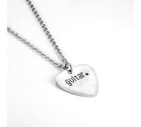 Hao Wu Xuan Collier Nouveau Rétro Guitare Pick Forme Pendentif Collier pour Femmes Hommes Coulissant Triangle Pendentif Chaînes sur Le Cou Accessoires 2021Bijoux Mode