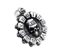 Hao Wu Xuan Collier pendentif crâne de Vitage pour Man Punk