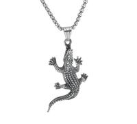 Hao Wu Xuan collier pendentif crocodile chaînes de mode hommes