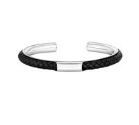 Hao Wu Xuan Collier pour Hommes Nouveau Bracelet Manchette en Cuir pour Hommes Garçons, Bracelets, Bijoux Tendance Cadeau au Mari Papa Boyfriend Mode