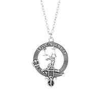 Hao Wu Xuan dongsheng Femelle Élégant Neklace Bijoux Je suis Prest Outlander Écossais Kilt Cerf Pendentif Ras de Cou Collier Breloques Pendentifs